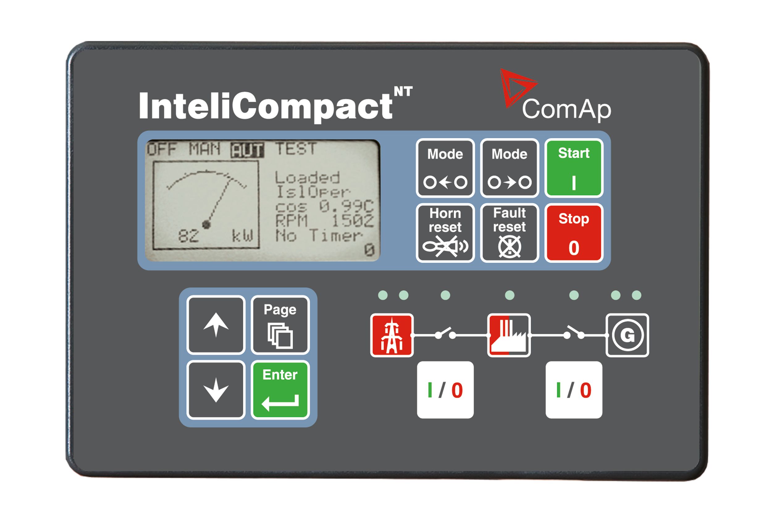 ComAp - InteliCompact NT SPtM - Genset Controller for